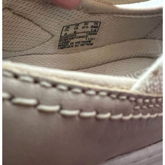 Clarks Collection Teagan Step Sneakers Women's 10 Sand Leather Fisherman Sandals - Picture 9 of 11